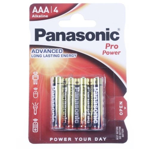 Bild: Panasonic AAA Batterien für Staubsauger LR03PPG4BP 4er Pack