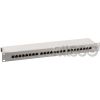 Efbe-Schott Patchpanel 24xRJ45 1HE Cat.6A,RAL7035 grau 37666.1M