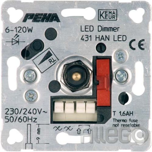 Bild: Peha Drehdimmer Unterputz LED D 431 HAN LED o.A.