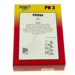 Ph3-Beutel für Staubsauger Filterclean 000073K 10er-Pack