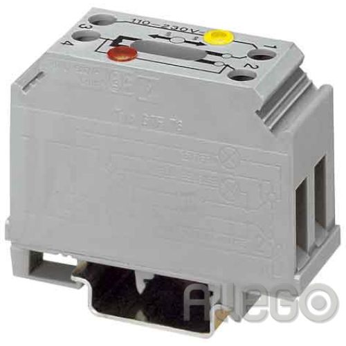 Bild: Phoenix Erdtrennklemme GTF 76/230 110-250V AC/DC 0,5-1mA 0,5-6mm² B:22,5mm grauP