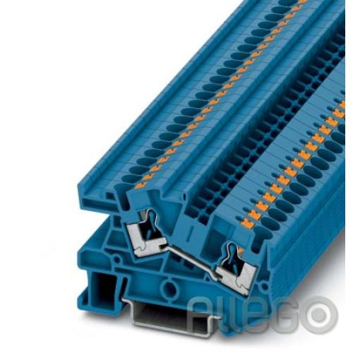 Bild: Phoenix Installationsklemme blau PTI 4 BU 0,2-6mm² AWG: 24-10 B:6,2mm Push-in-An