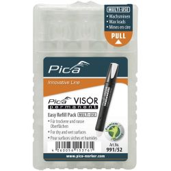 PicaMarker VISOR Ersatzminen permanent, weiss 991/52 (VE4)
