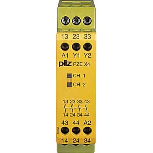 Bild: Pilz Kontakterweiterungsblock 24VDC 4n/o PZE X4 #774585