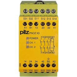 Pilz Not-Aus-Schaltgerät 230VAC/24VDC PNOZ X3 #774318