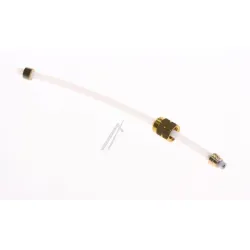 PTFE-Rohr mit Mutter, Buchse und Einsatz für DeLonghi Kaffeemaschine 5513219841 