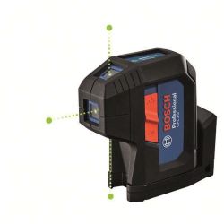 Punktlaser GPL 3 G Professional (blau/schwarz, grüne Laserpunkte)