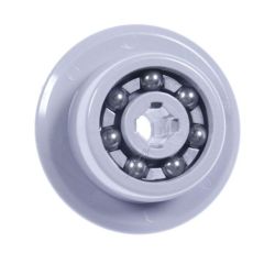 Rad für Unterkorb, eine Rolle + Rollenhalter 10014063