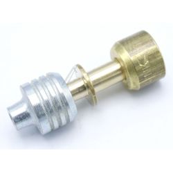 Reduzierkupplung für Kühlschrank Lokring L13000931 Messing, gerade, 4/1,8"