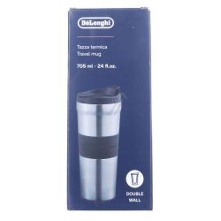 Reisebecher für DeLonghi Kaffeemaschine AS00006840 Edelstahl, 705ml