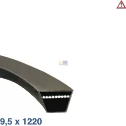 Riemen wie Candy 92130566 9,5x1220 3L493 Keilriemen für Waschmaschine