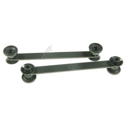 Rollensatz für Geschirrspüler AEG 4055405684 Korbrollen, grau