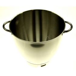 Rührschüssel 6,7 Liter für Küchenmaschine DeLonghi AW36386B01 Edelstahl, Griffe