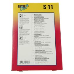 S11-Beutel für Staubsauger Filterclean 000120NK 5er-Pack