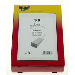 S9-Beutel für Staubsauger Filterclean 000075K 10 Stück