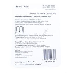 Scherkopf für Philips-Rasierer Newspeak X707646 3er Set