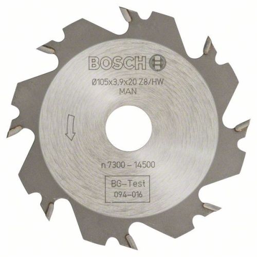 Bild: Schlitzfräser Ø 105mm x 20mm, 8Z (für Schattenfugenfräse GUF 4-22 A und PSF 22 A