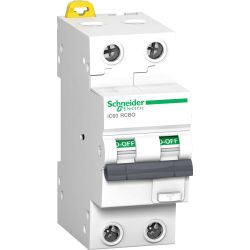 Schneider FI/LS-Schalter 2P 10A 300mA A 10KA A9D54210