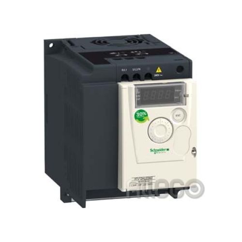 Bild: Schneider Frequenzumrichter 1ph. 1,5kW 230V IP20 ATV12HU15M2