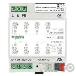 Schneider KNX DALI-Gateway Basic REG-K/2/16/64 MTN6725-0004