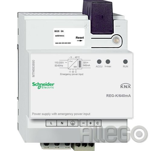 Bild: Schneider KNX Spannungsversorgung REG-K/640 mA MTN683890