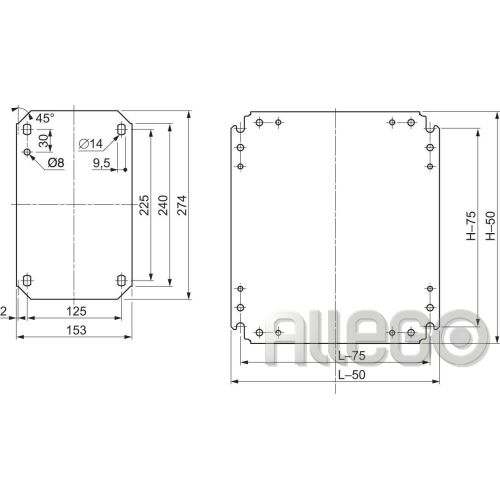 Bild: Schneider Montageplatte 750x550 NSYMM86