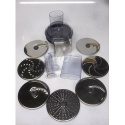 Schnitzelwerk 7 Scheiben für Küchenmaschine DeLonghi AWAT340001 Silber