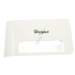 Schubladengriff für Waschmaschine Whirlpool 481010485560 Kunststoff, weiß