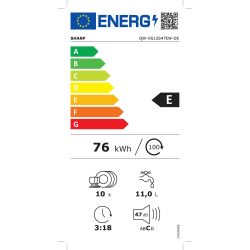 Sharp QW-HS12S47EW-DE