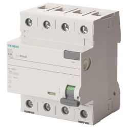 SIEMENS 5SV3446-6 FI-Schutzschalter A 4p 440V 63A 0,1A 4TE REG