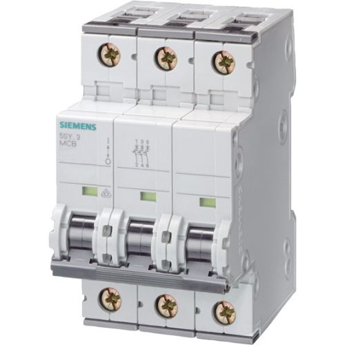 Bild: Siemens 5SY43136 Leitungsschutzschalter 400V 10kA 3p B 13A T=70mm