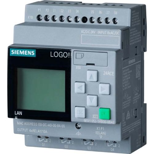 Bild: SIEMENS 6ED1052-1FB08-0BA2 SPS-Steuerung modular LOGO! 115-240VUC