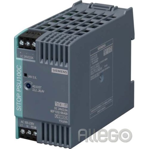 Bild: Siemens 6EP1332-5BA00 SITOP PSU100C 24V/2,5A Stromversorgung