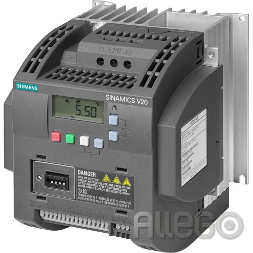 Bild: SIEMENS 6SL3210-5BB21-1BV1 SINAMICS V20 1AC200-240V 1,1kW FSAC