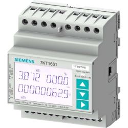 Siemens 7KT1661 Kombimessgerät Strommessgerät Modbus RTU 3-phasig für Hutschiene