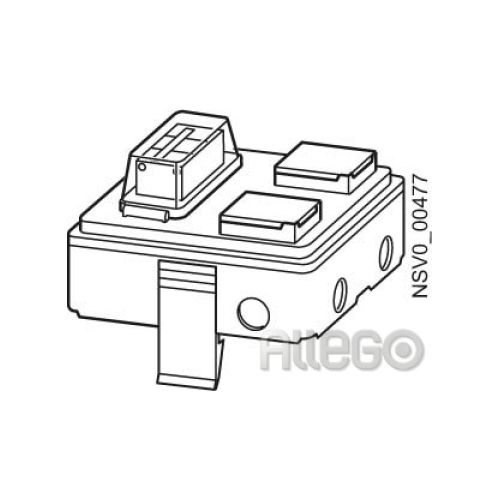 Bild: Siemens Abgangskasten 16A/2x1pol. BD2-AK1/2SD163FIA161