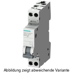 Siemens AFDD/LS-Schalter B10 230V 1TE 5SV6016-6KK10, Brandschutz-LS Kombination