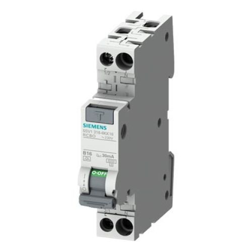 Bild: Siemens FI/LS-Schalter 1P+N 6kA 5SV1316-3KK16