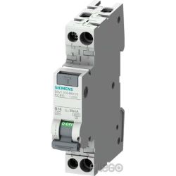 Siemens FI/LS-Schalter 6kA TypA 30mA B10 5SV1316-6KK10