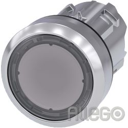 Siemens IS Drucktaster 22mm, rund, klar 3SU1050-0AB70-0AA0