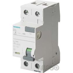 Siemens IS FI-Schutzschalter 25A,1+N,30mA,230V 5SV3312-6KL