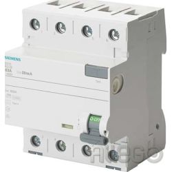 Siemens IS FI-Schutzschalter 40A,3+N-Pol.,30mA 5SV3344-6KK12