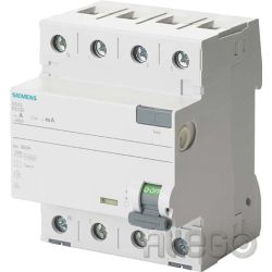 Siemens IS FI-Schutzschalter 63A,3+N,30mA,400V 5SV3346-6KL