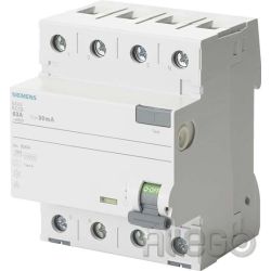 Siemens IS FI-Schutzschalter 63A 3+N-pol. 300mA 5SV3646-8