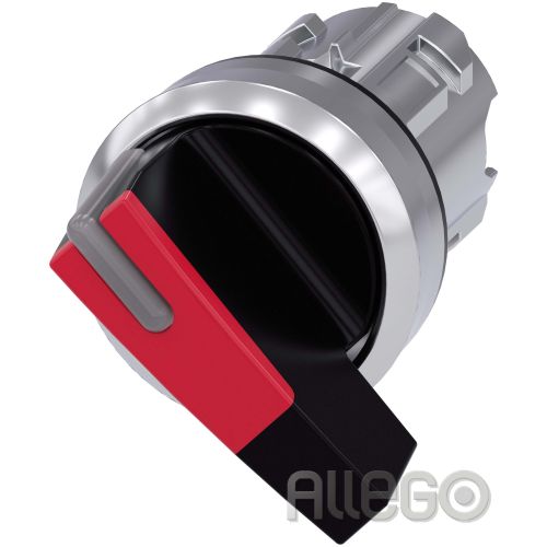 Bild: Siemens IS Knebelschalter 22mm, rund, rot 3SU1052-2CF20-0AA0