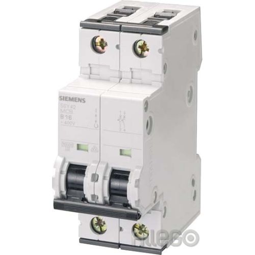 Bild: Siemens IS LS-Schalter AC/DC C16A,2pol,T=70,10kA 5SY5216-7