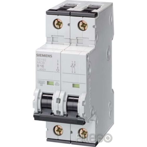 Bild: Siemens IS LS-Schalter AC/DC C6A,2pol,T=70,10kA 5SY5206-7