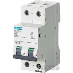 Siemens IS LS-Schalter C10A, 2pol 5SL6210-7