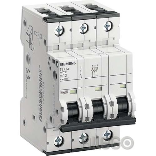 Bild: Siemens IS LS-Schalter C10A,3pol,T=70,6kA 5SY6310-7