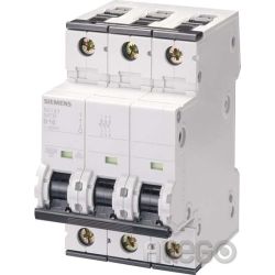 Siemens IS LS-Schalter C6A,3pol,T=70,6kA 5SY6306-7